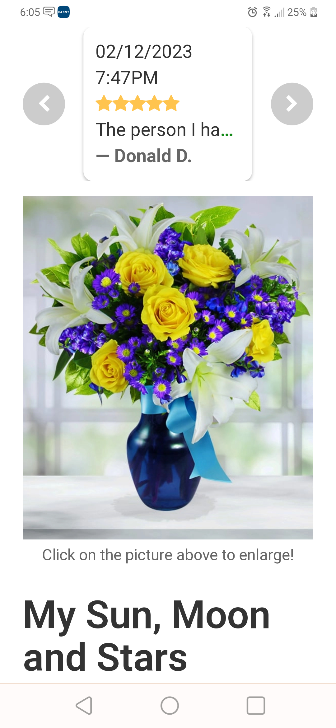 Avas Flowers Reviews 437 Reviews of Sitejabber