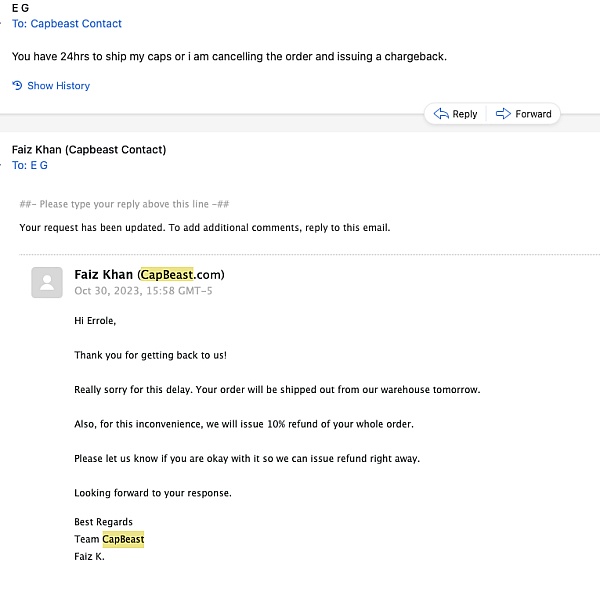 CapBeast Reviews - 285 Reviews of Capbeast.com | Sitejabber