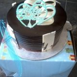 Actual Cake Received (without any message on cake_