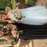 The tulle skirt is so full and pretty