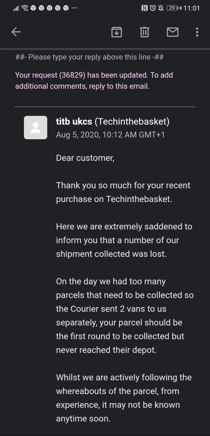 TechInTheBasket Reviews - 165 Reviews of Techinthebasket.com | Sitejabber