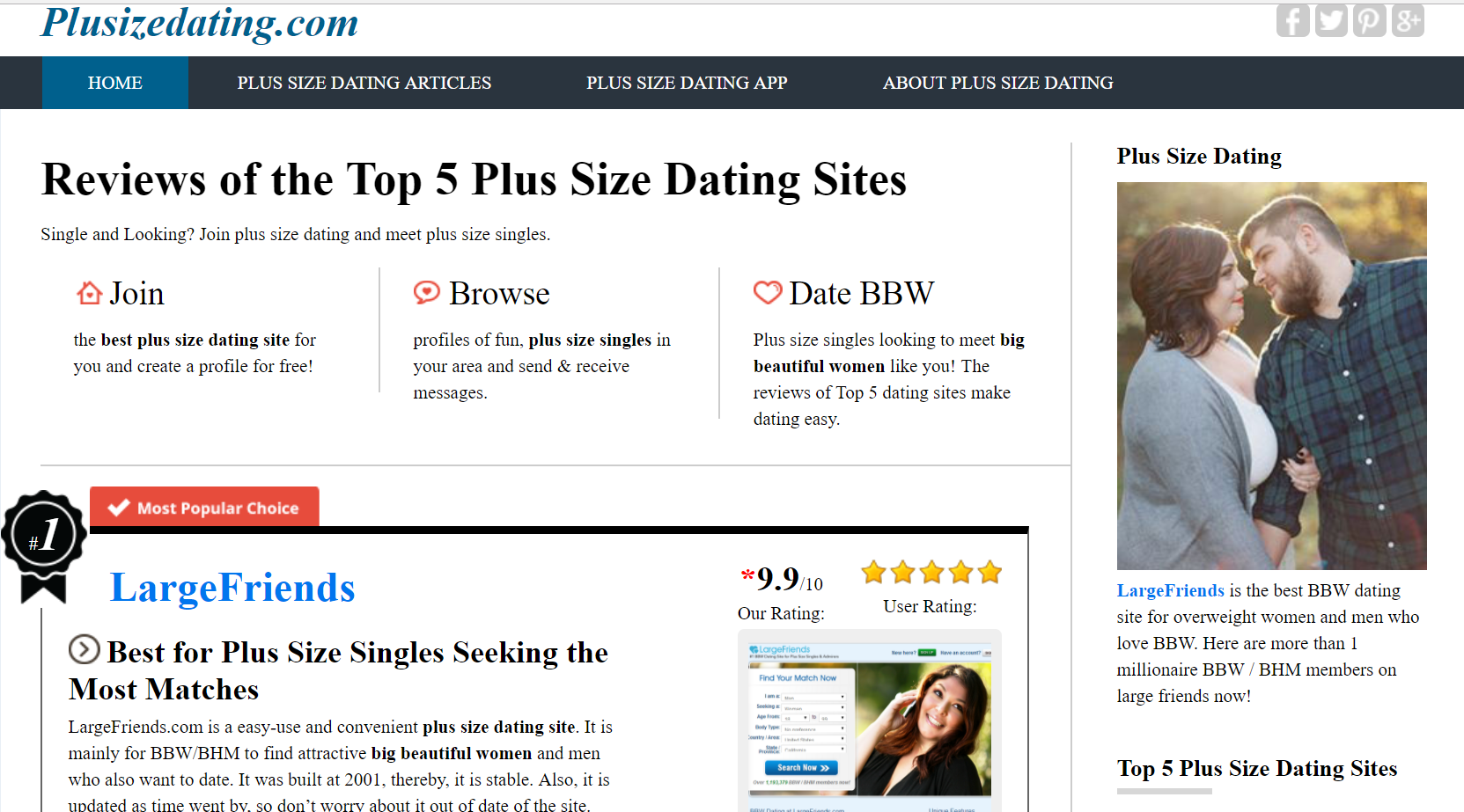 best plus size online dating sites for free