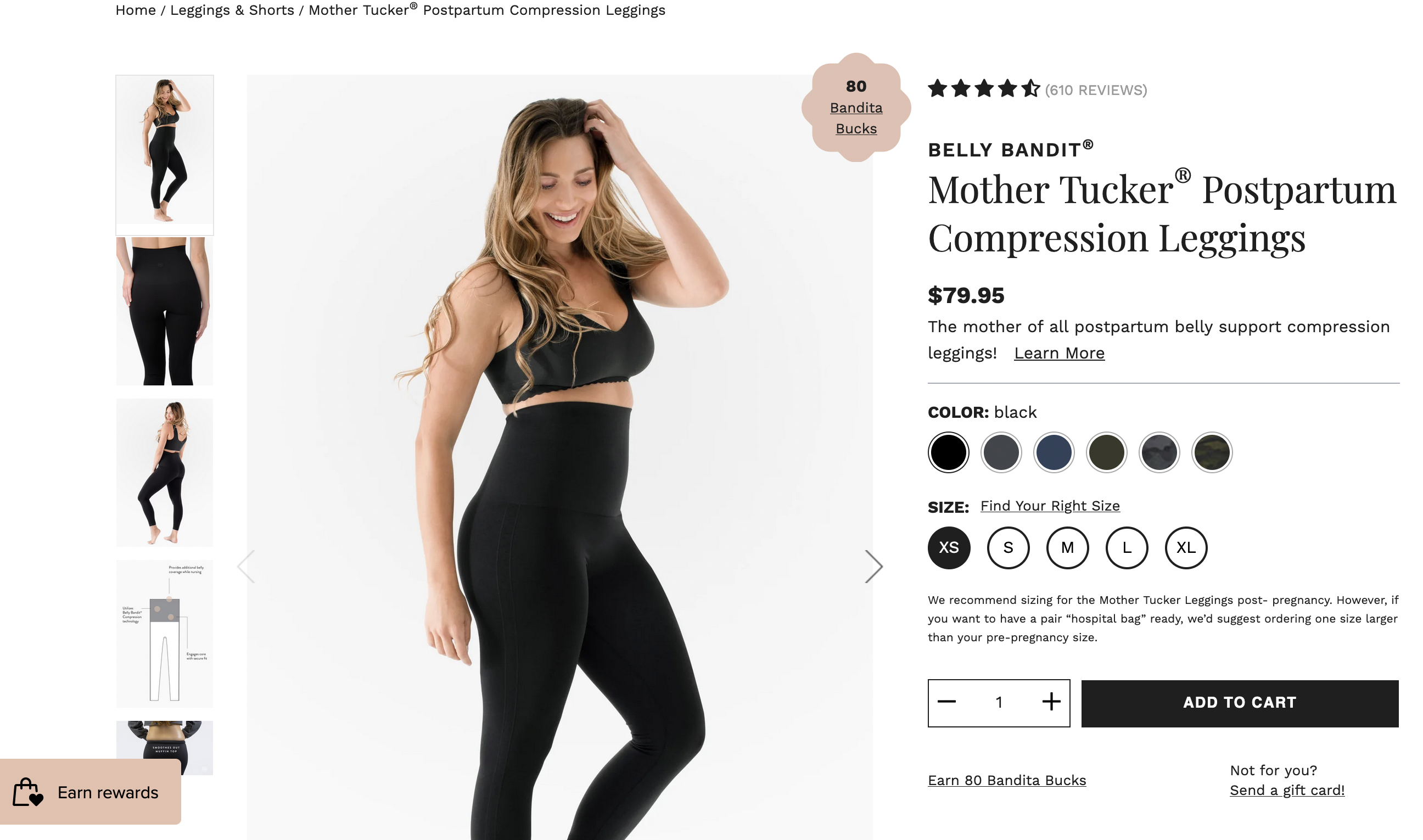 Mother Tucker® Postpartum Leggings – Belly Bandit