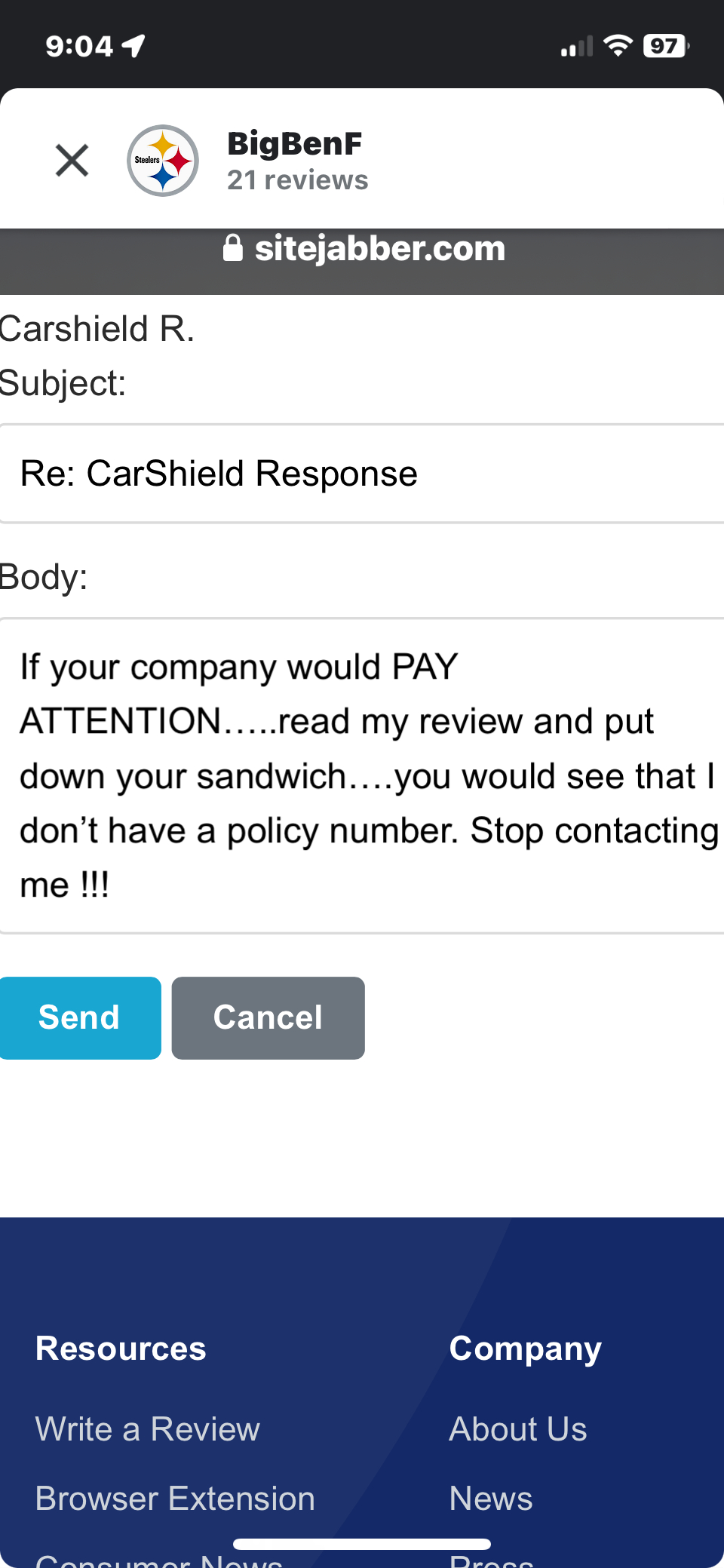 Car Shield Reviews 1,576 Reviews of Sitejabber