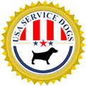 business logo of USA Service Dogs