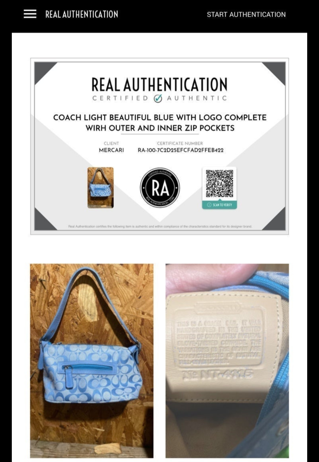 REAL AUTHENTICATION on the App Store