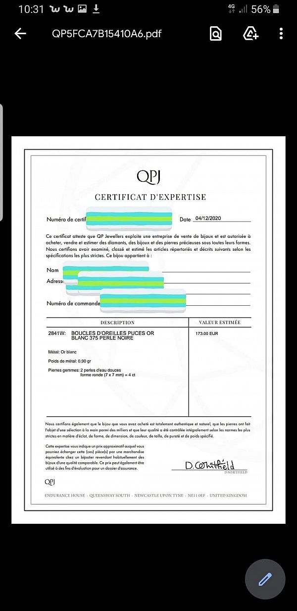 QP Jewellers Reviews 44 Reviews of Sitejabber