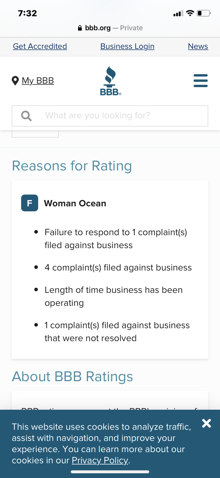 WomanOcean Reviews 67 Reviews of Sitejabber