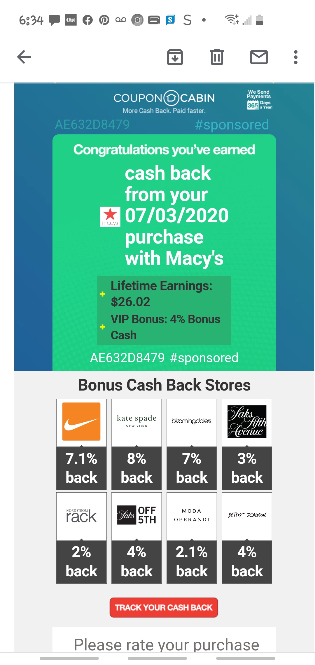 CouponCabin Reviews 1 334 Reviews Of Couponcabin Sitejabber