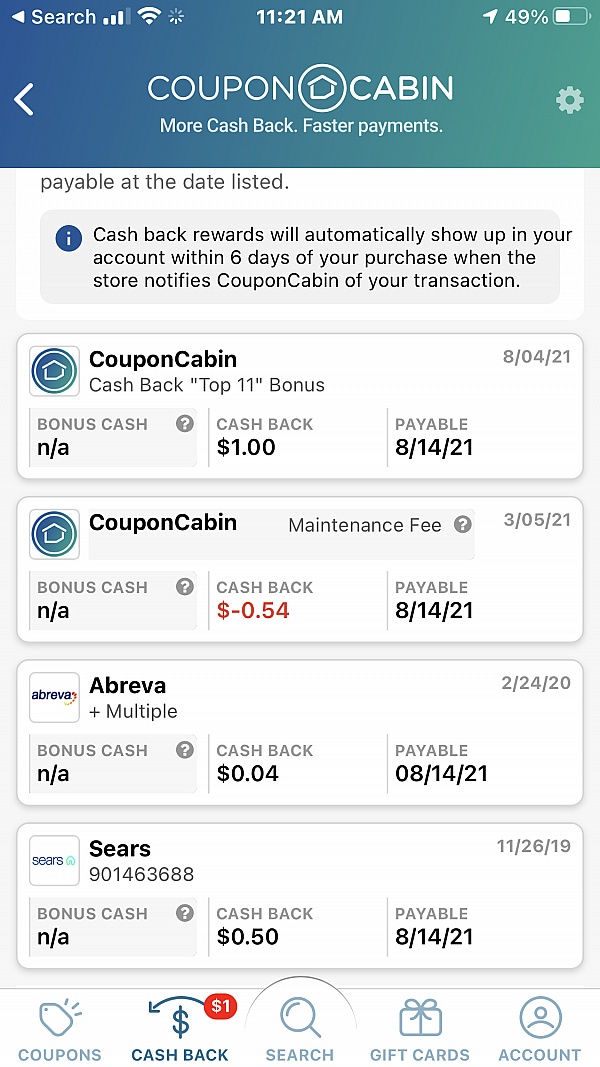 couponcabin and allswell