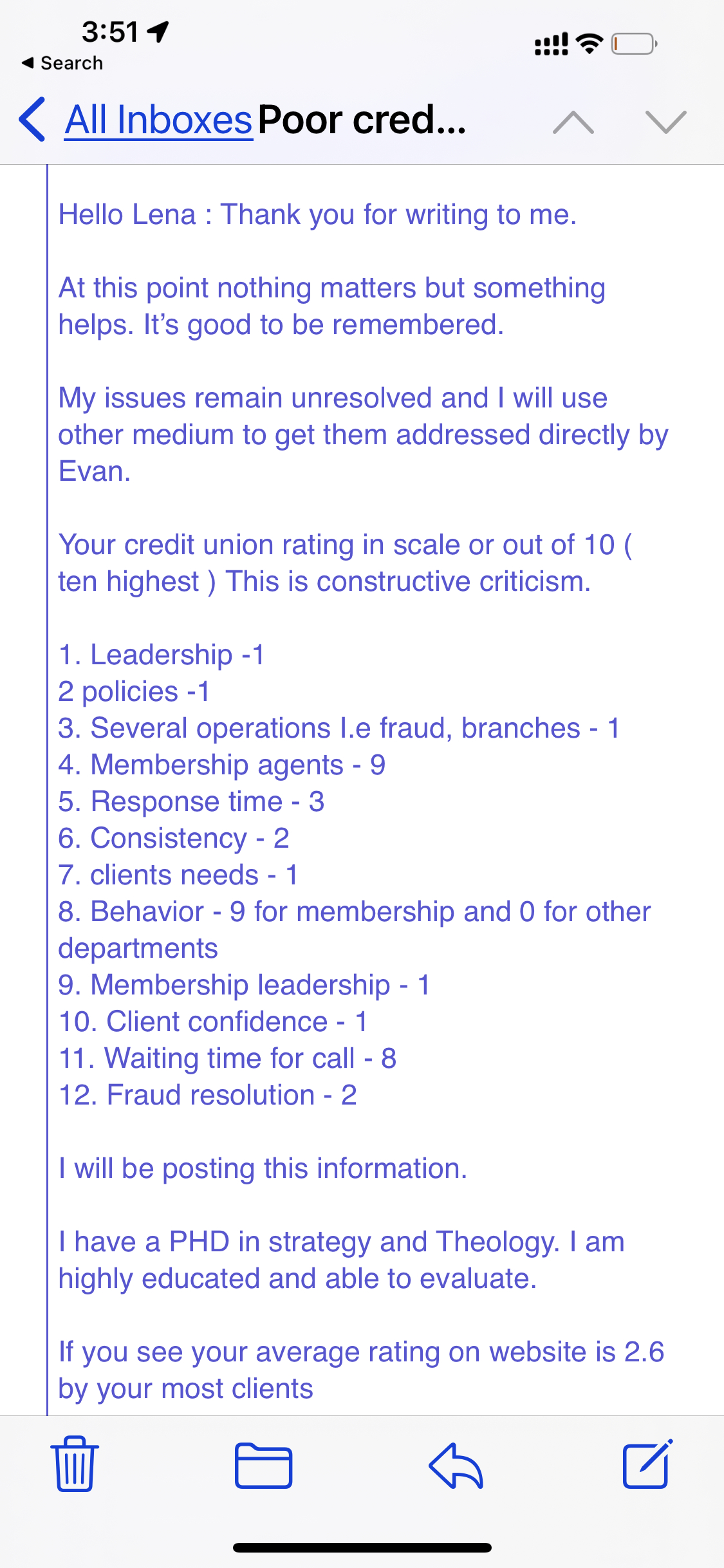 Reviews 1 Review of Sitejabber