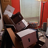 Piles everywhere