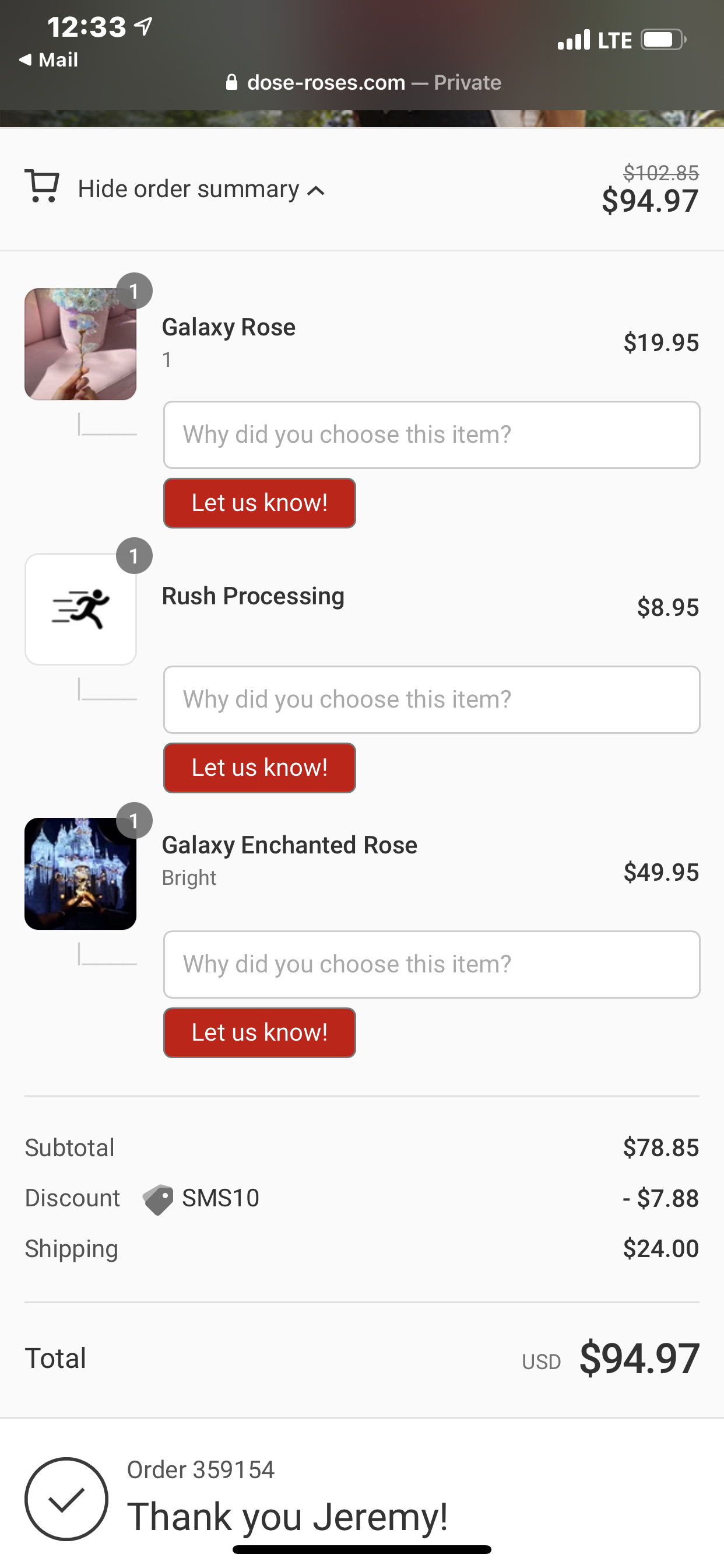 Dose Of Roses Reviews 764 Reviews of Sitejabber