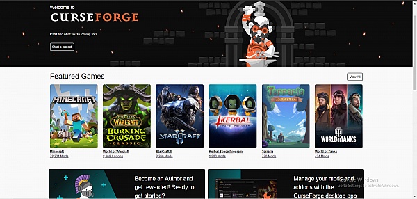 free download curseforge