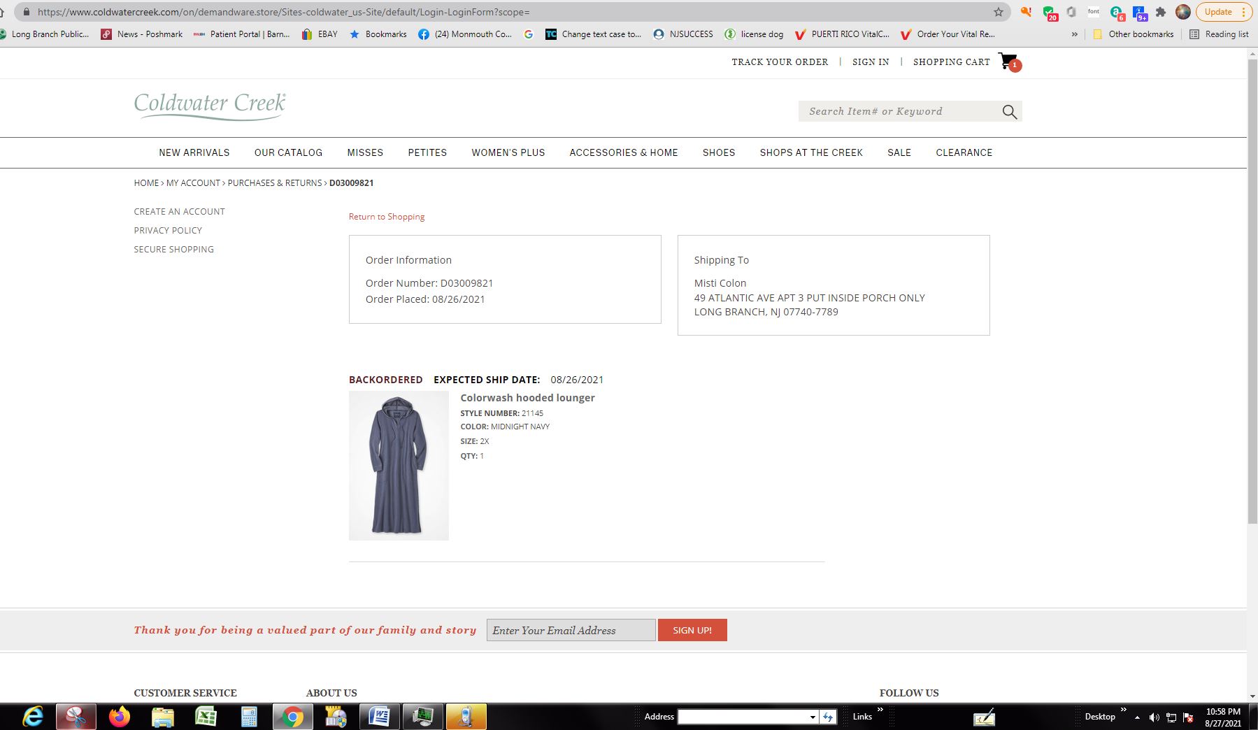 Coldwater Creek Reviews 347 Reviews of Sitejabber