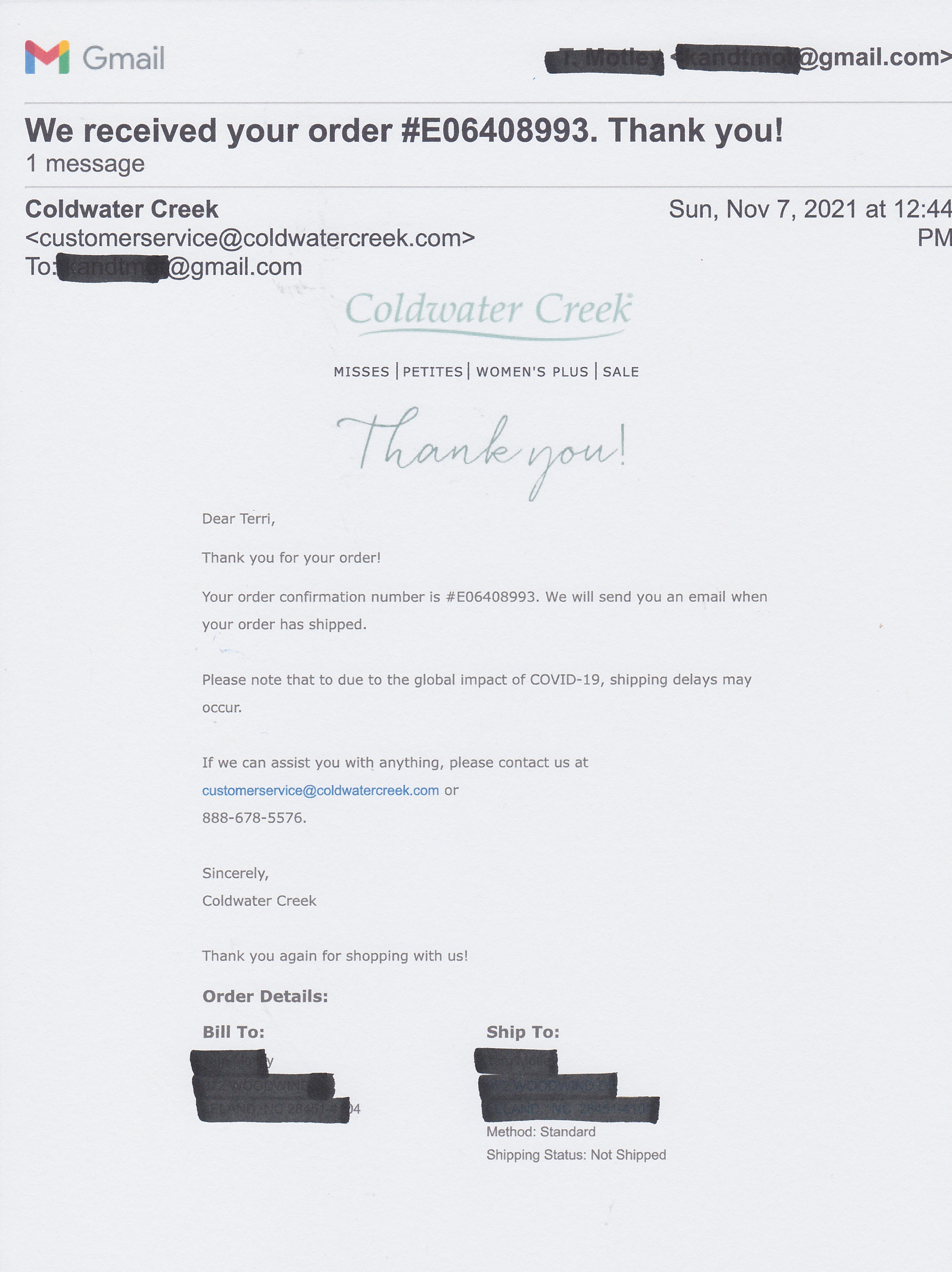 Is Orrisas.com's 80% Off Coldwater Creek Outlet Legit or a Scam?