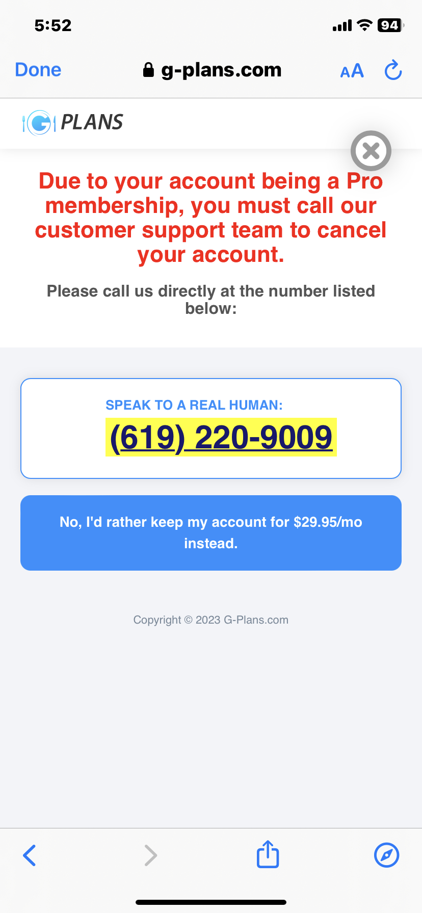 G Plans Reviews 187 Reviews of Sitejabber