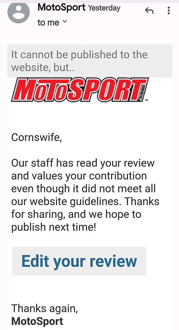 MotoSport Reviews - 90 Reviews of Motosport.com | Sitejabber