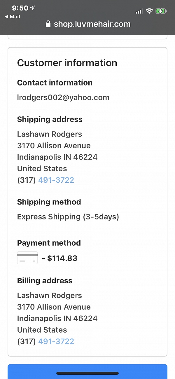 luvmehair shipping