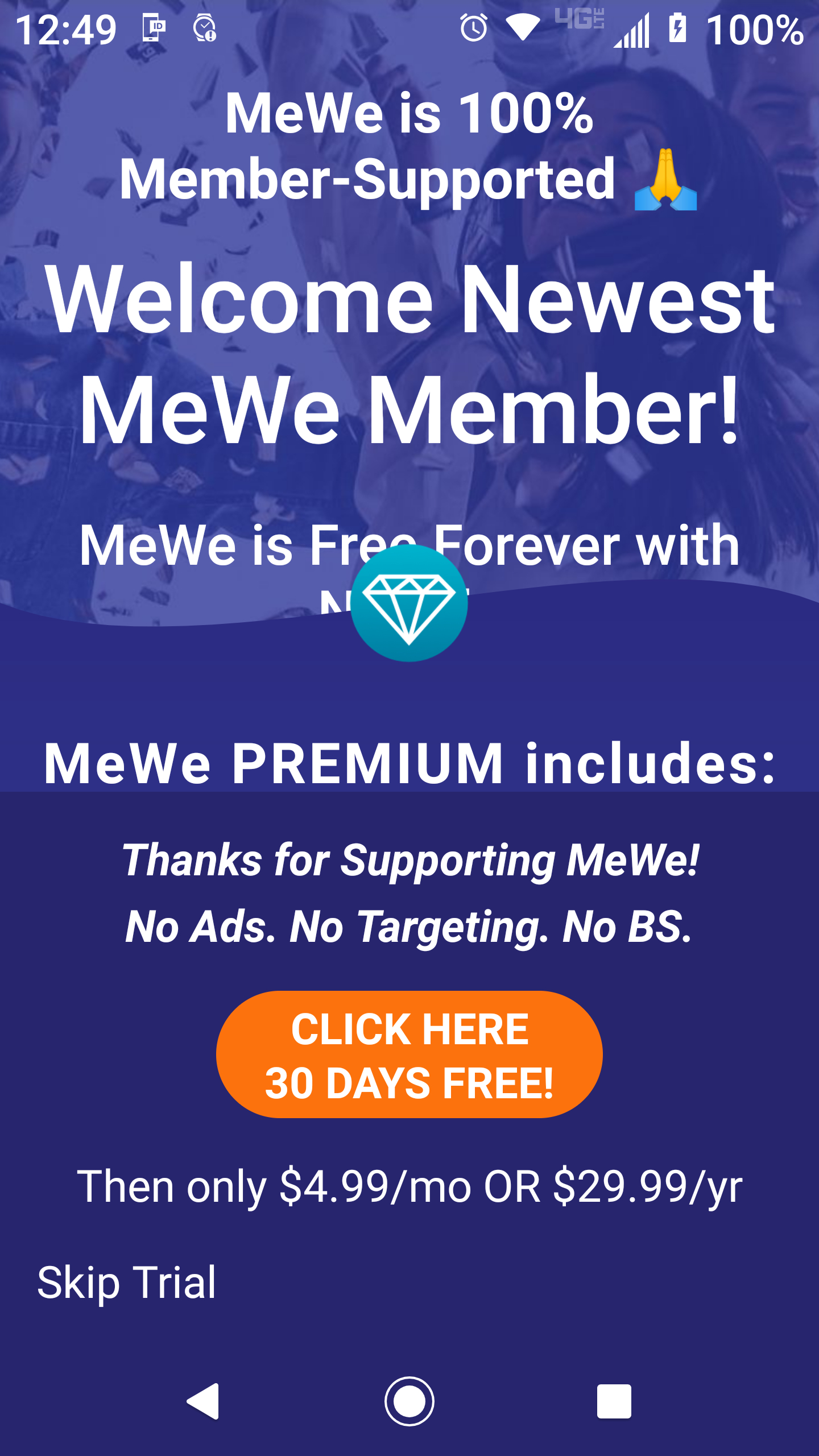 Anyone tried MeWe? : r/nTnewTumbl