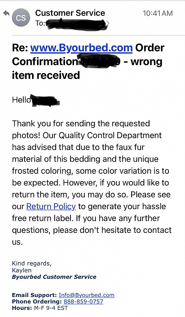 Byourbed Reviews 56 Reviews of Sitejabber