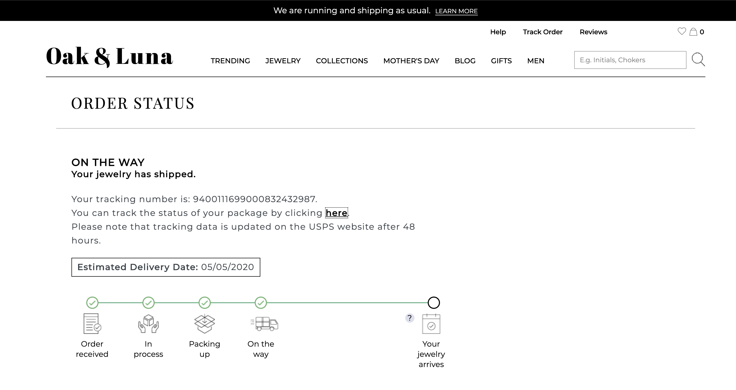 Oak & luna Reviews 208 Reviews of Sitejabber