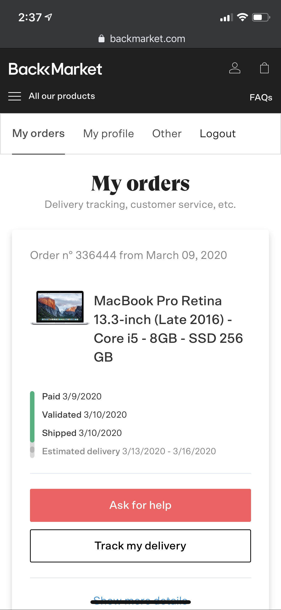 Back Market Reviews 52 Reviews of Sitejabber