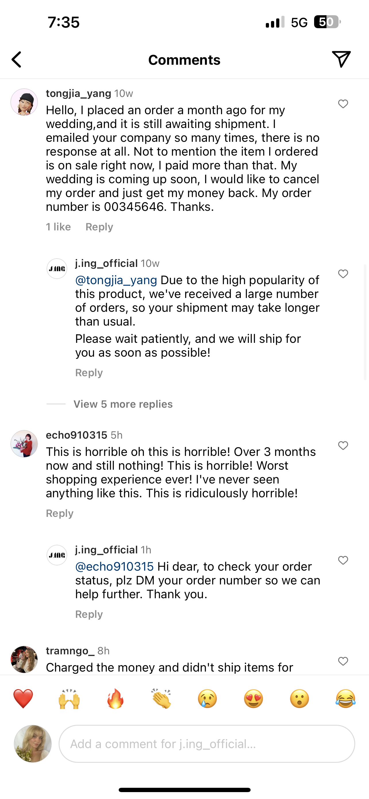 J.ING Reviews 74 Reviews of Sitejabber