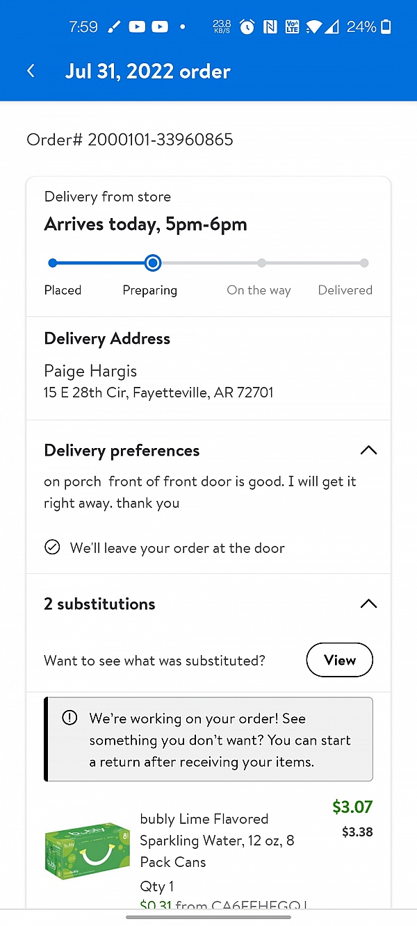 Walmart Grocery Delivery Reviews - 361 Reviews of Grocery.walmart.com