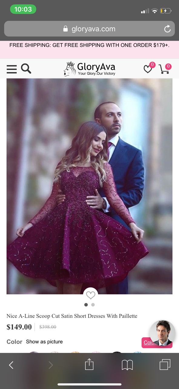 glory ava dress reviews