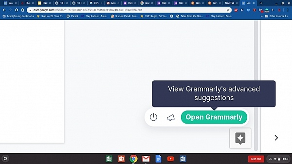 How To Get Grammarly Icon Off My Desktop