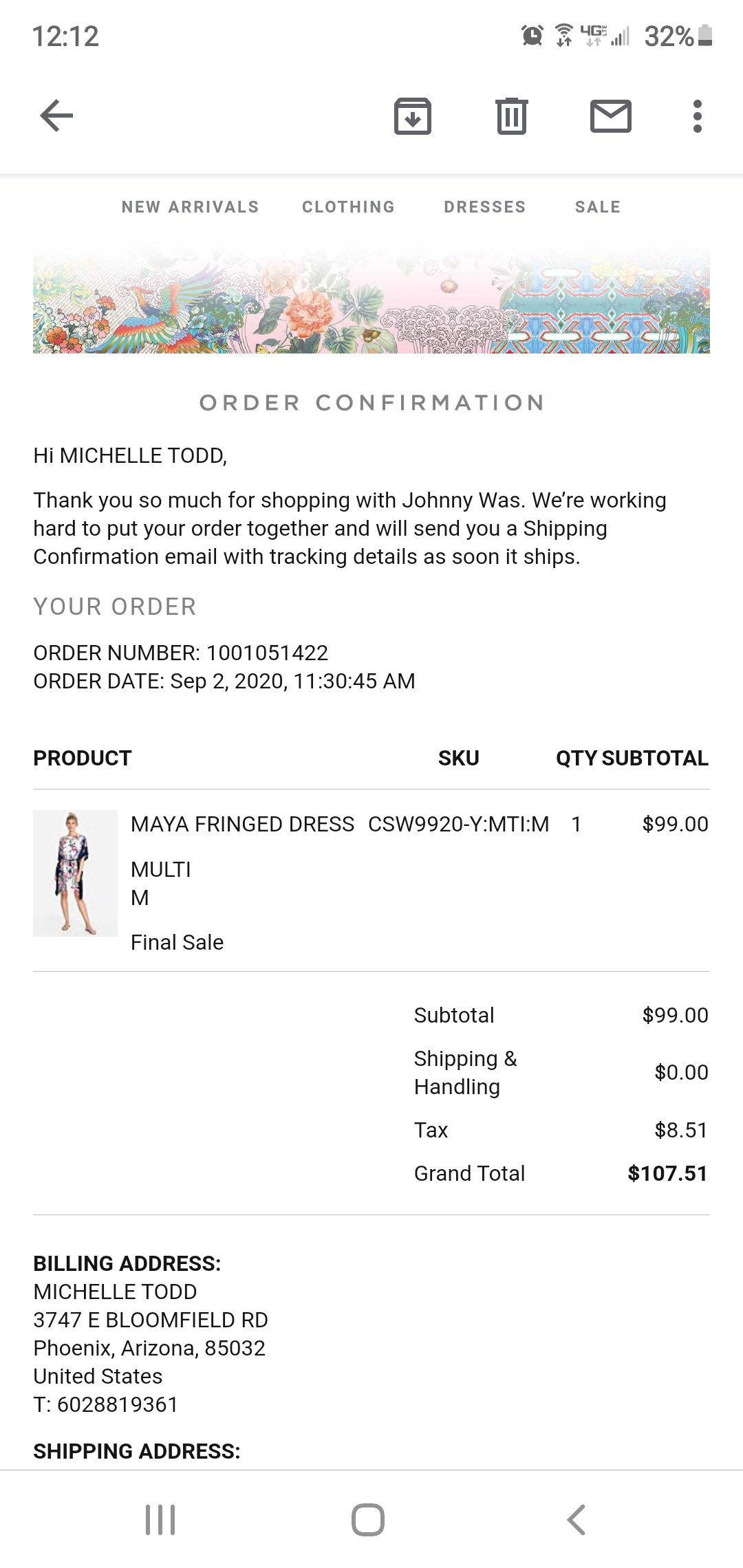 Johnny Was Reviews 55 Reviews of Sitejabber