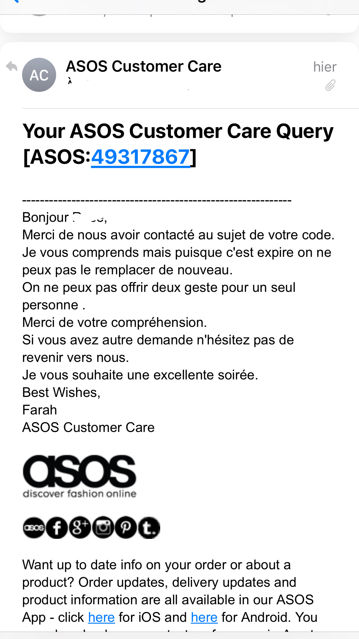 ASOS Reviews 2,053 Reviews of Sitejabber