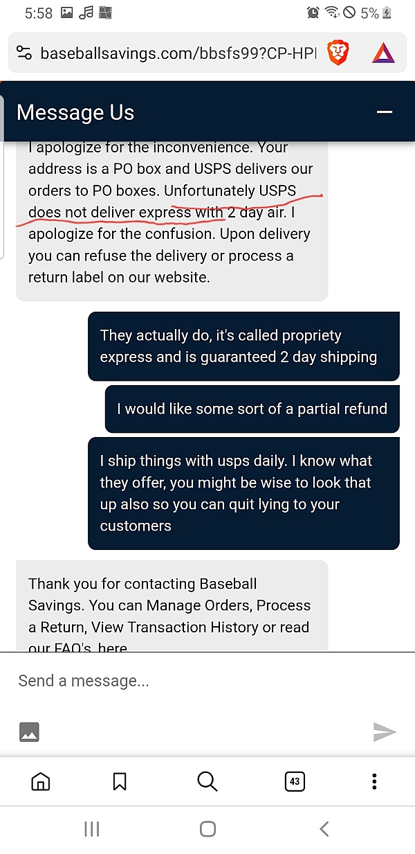 BaseballSavings Reviews 135 Reviews of Sitejabber