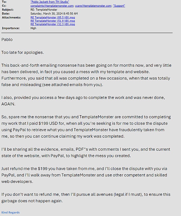 TemplateMonster product 0