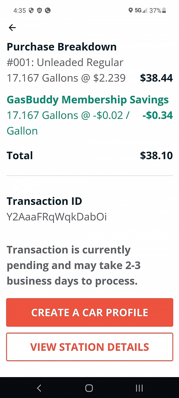 GasBuddy Reviews 344 Reviews of Sitejabber