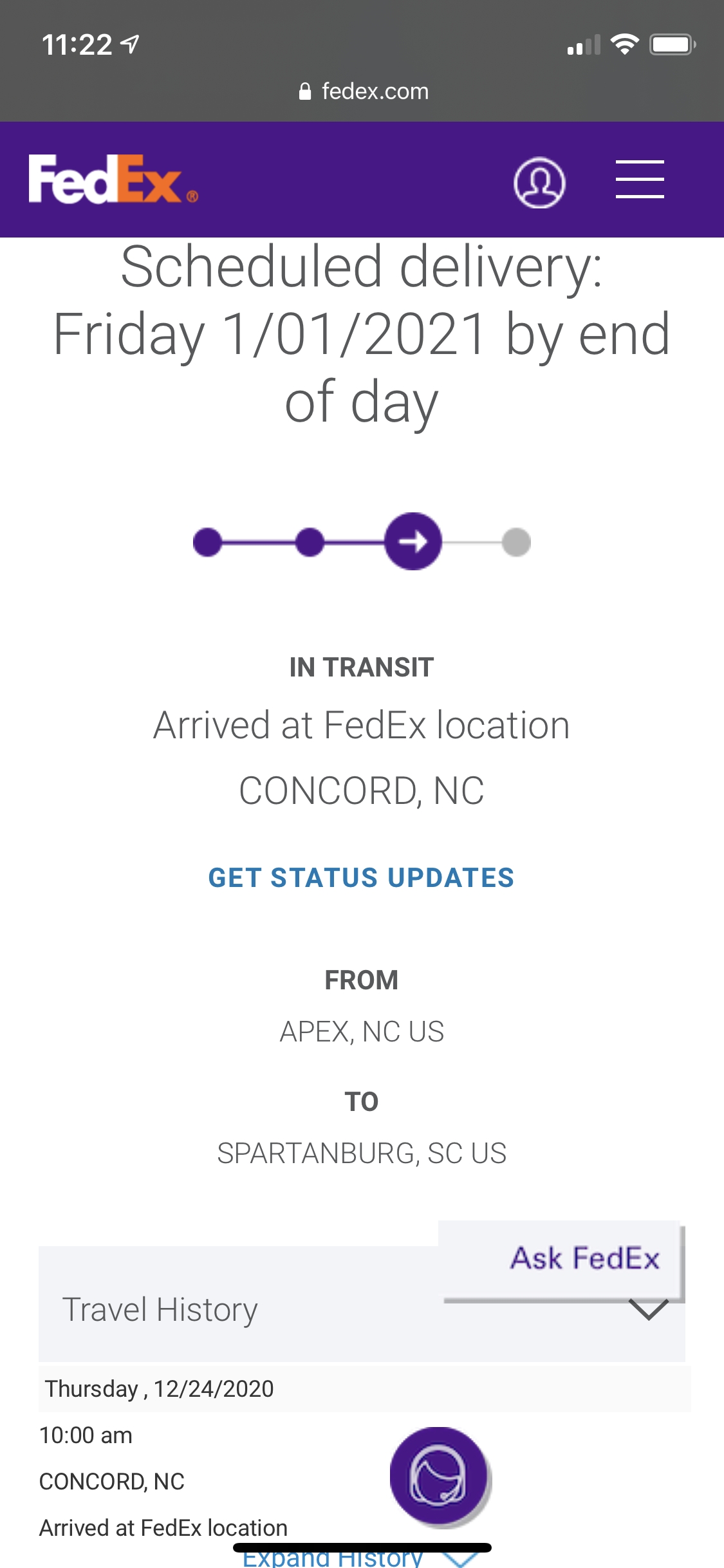 Fedex Reviews 736 Reviews Of Fedex Com Sitejabber