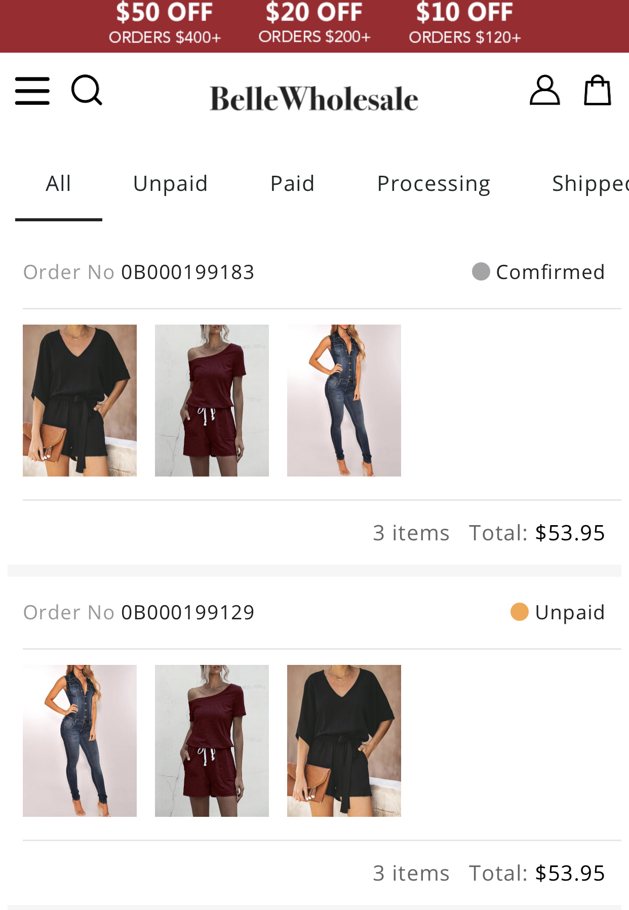 BelleWholesale Reviews - 6,214 Reviews of Bellewholesale.com | Sitejabber