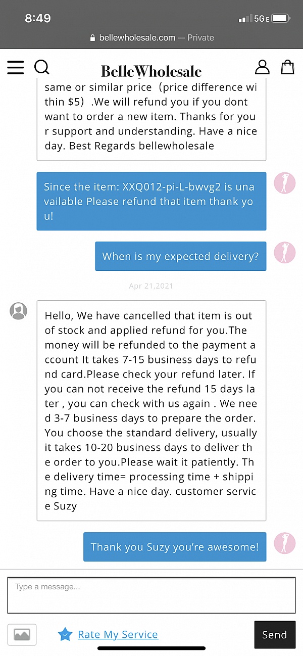 Bellewholesale Reviews 14,126 Reviews of Sitejabber