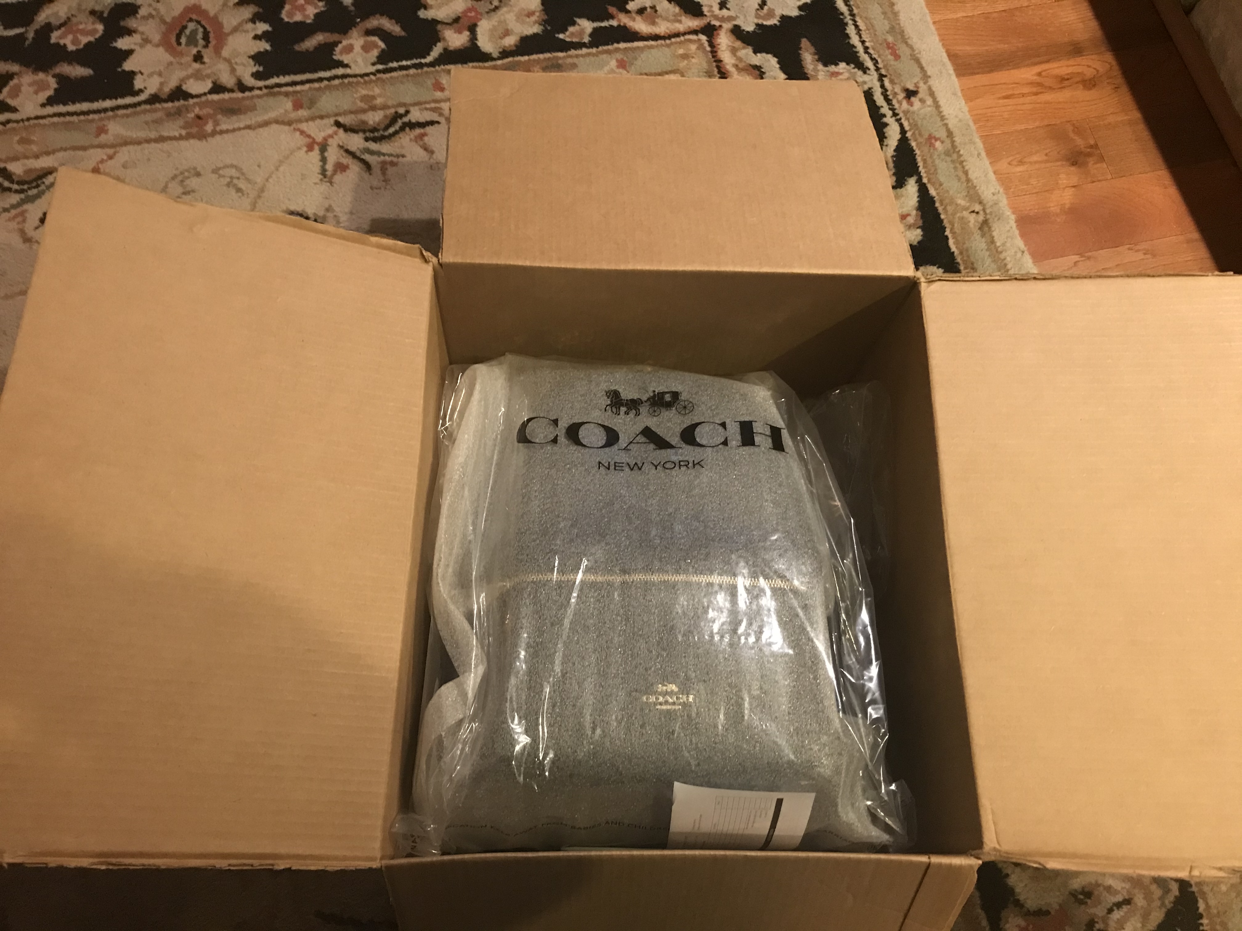 Coach Outlet Boxed 3 In 1 Wallet Gift Set
