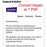 StubHub reliability : r/stubhub