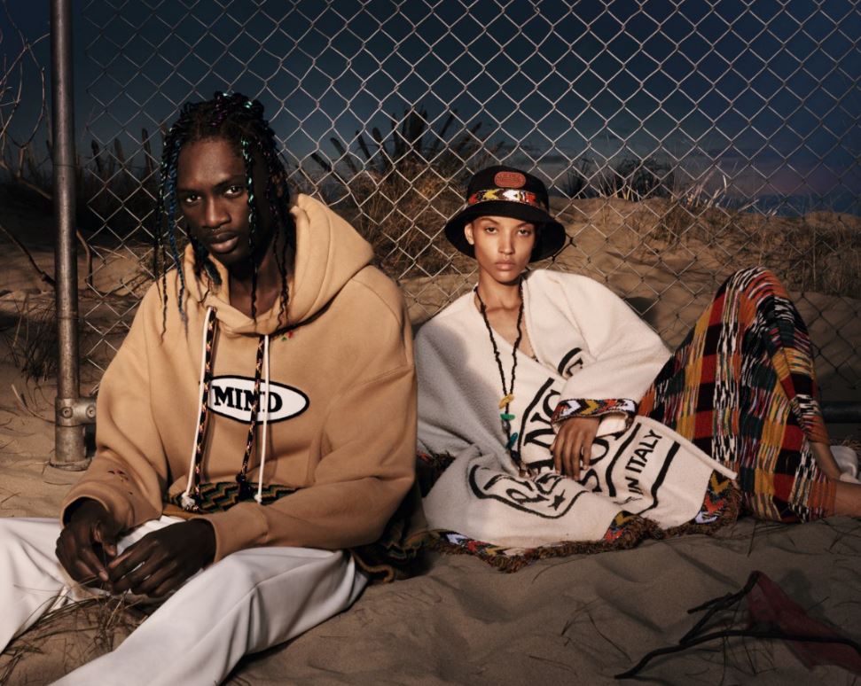 Merchandise from Palm Angels clothing line