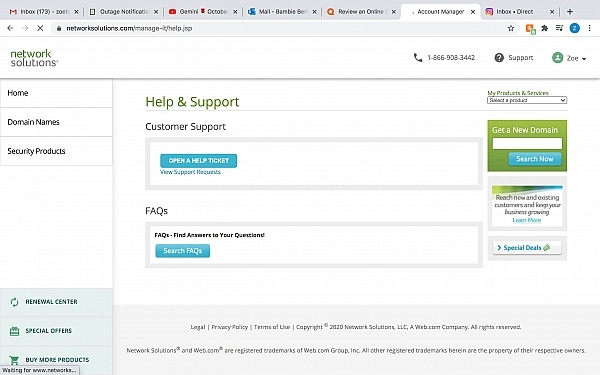 NetworkSolutions Reviews - 43 Reviews of Networksolutions.com | Sitejabber