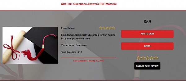 ADX-201 Online Prüfungen