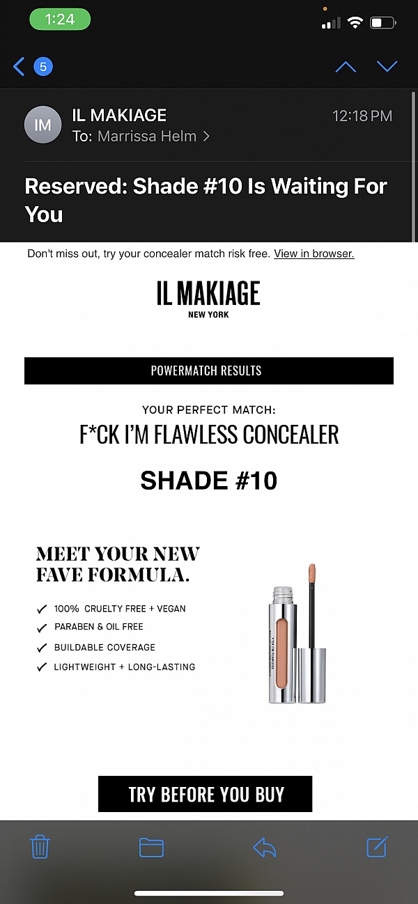 Il Makiage Concealer Discount Code Il Makiage Foundation Review We