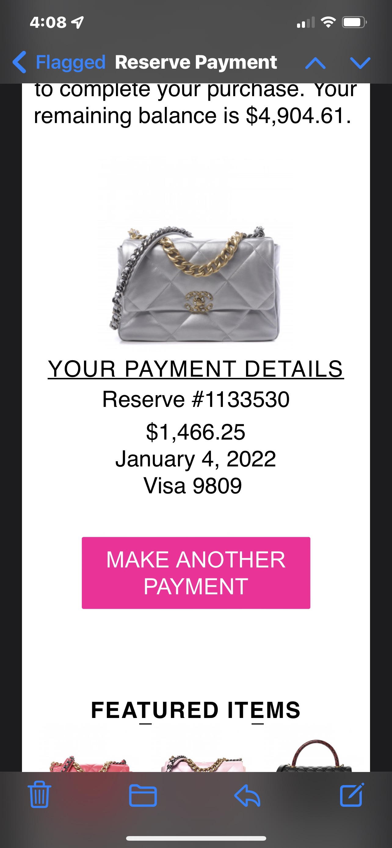 fashionphile consignment fee