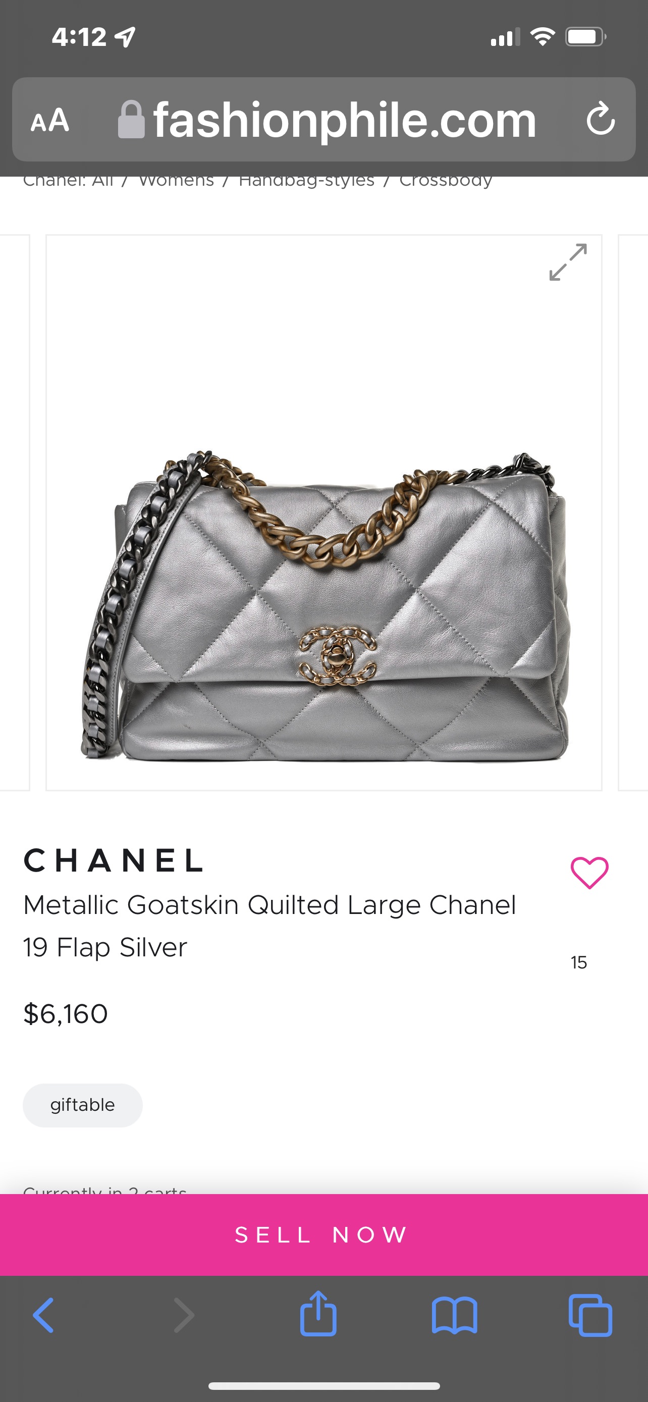 fashionphile consignment fee