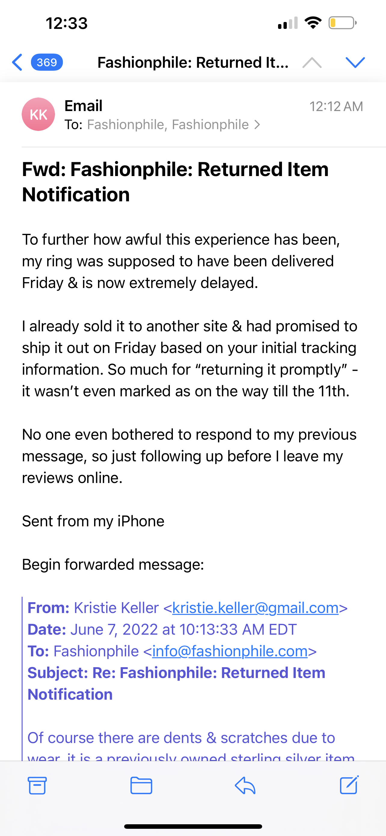 FASHIONPHILE Reviews 22,275 Reviews of Sitejabber