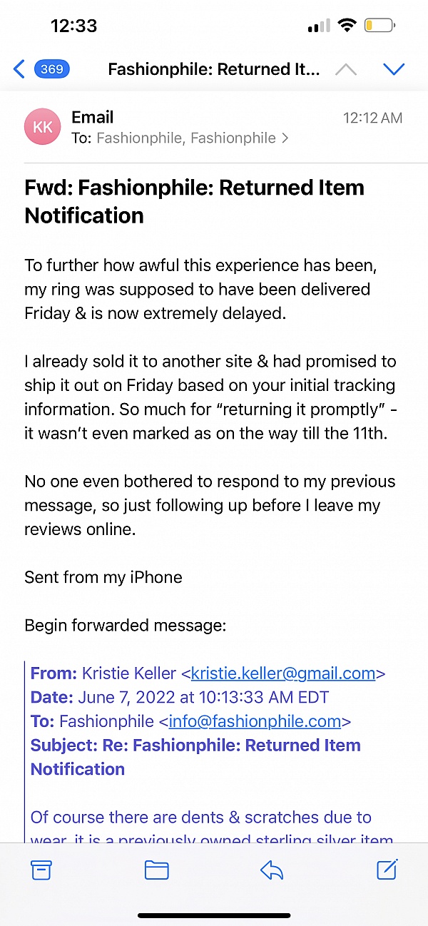 FASHIONPHILE Reviews 21,750 Reviews of Sitejabber