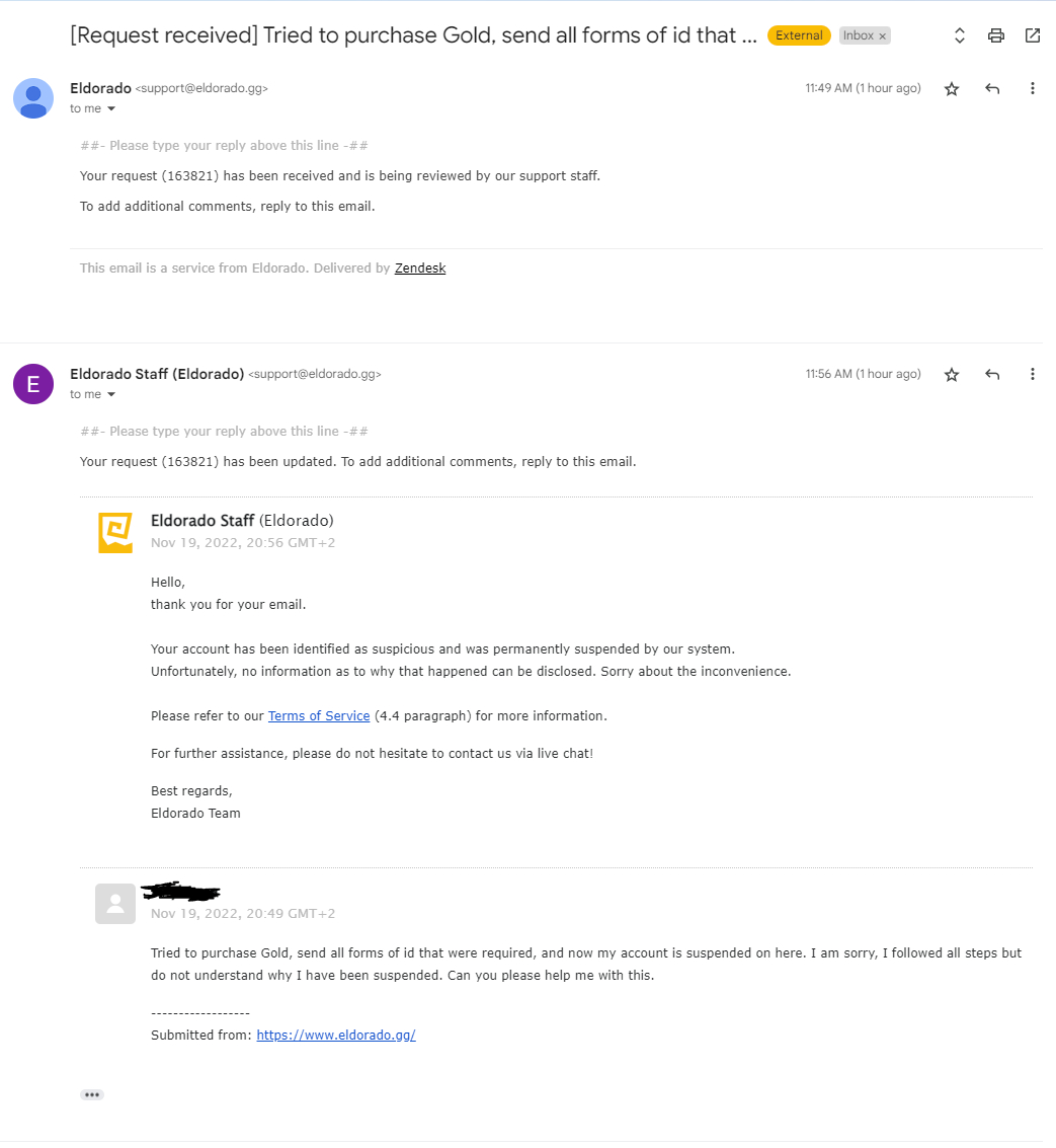 Eldorado Reviews 85 Reviews of Eldorado.gg Sitejabber